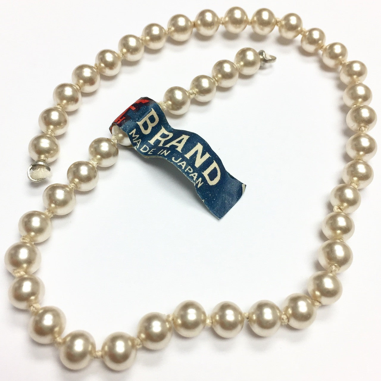 Vintage Luster Glass Simulated Pearls from Japan!