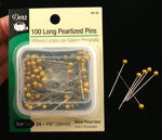 Pearlized Gold Long Pins