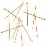 14K Gold Filled Flat Head Pins
