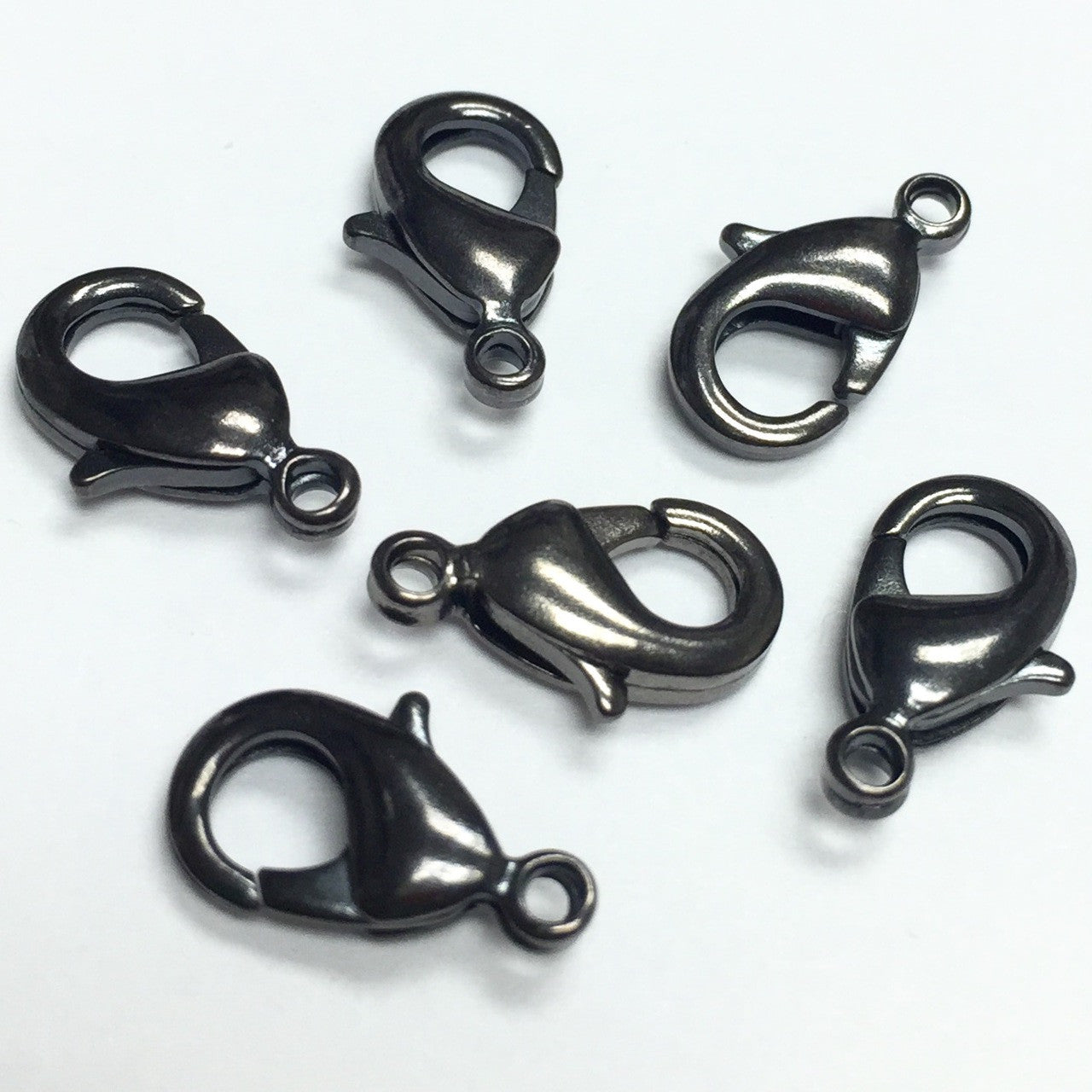 Gunmetal Trigger Clasp 12.5mm