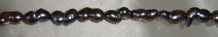 Peacock Colored Fused Baroque Freshwater Pearls-CLOSEOUT BLOWOUT!