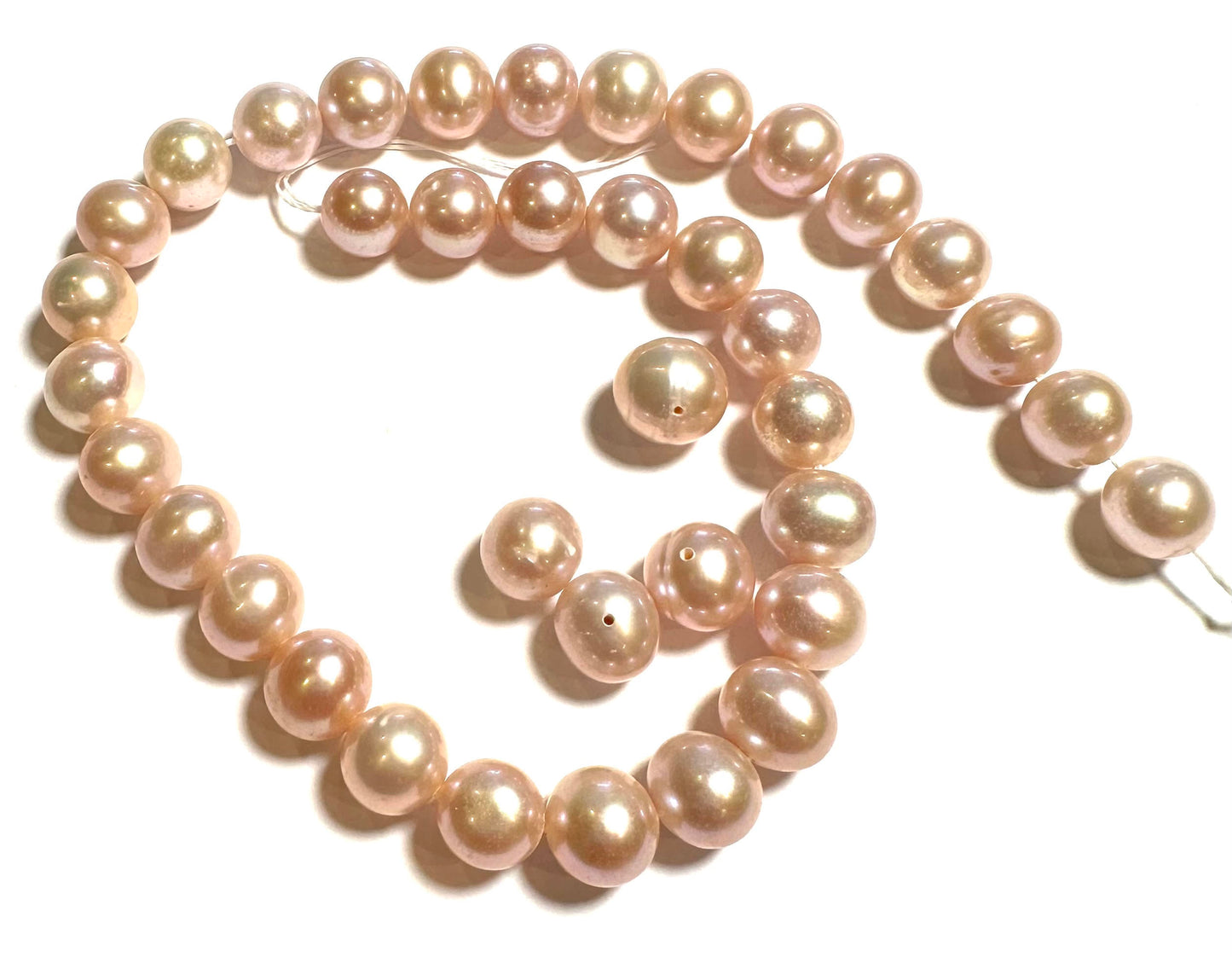 Freshwater Rose Pearl One of a Kind Strand – 8mm Item #: PB7858