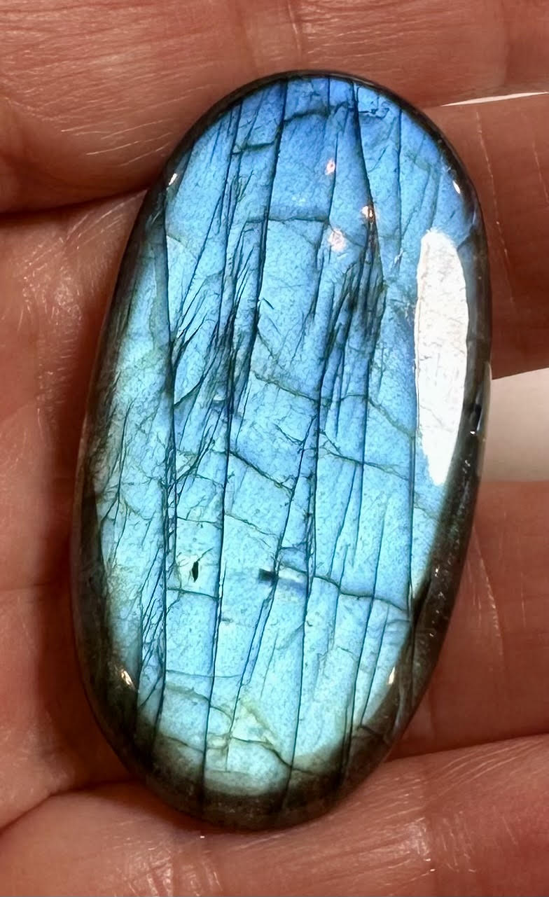 AAA Blue Labradorite Oval Cabochon 25x50mm - #SP7827