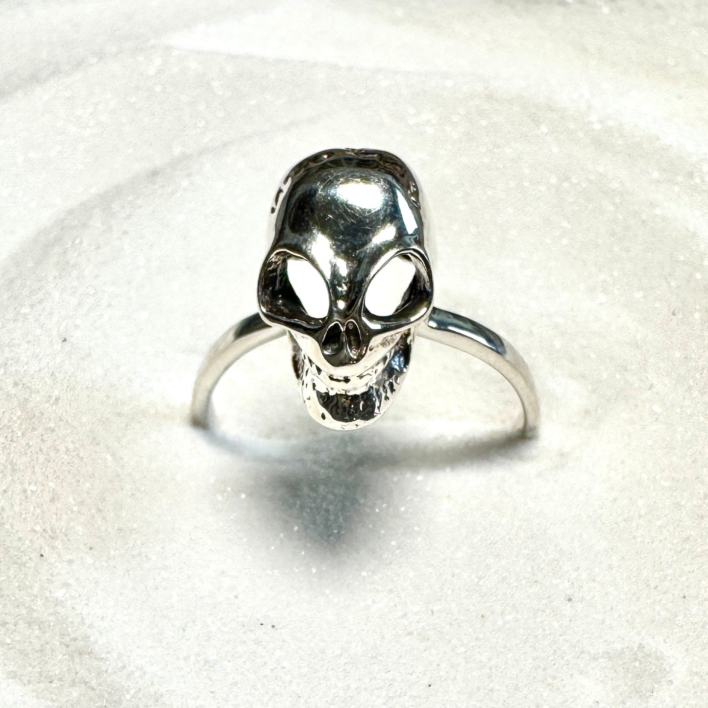Skull Ring-15mm x 9mm-SP7658