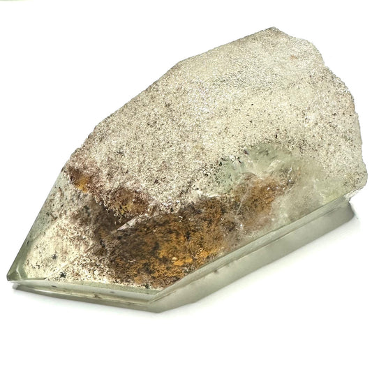 Lemurian Garden Quartz Partially Polished Point-3 3/4 x 2 1/4"-NC7298