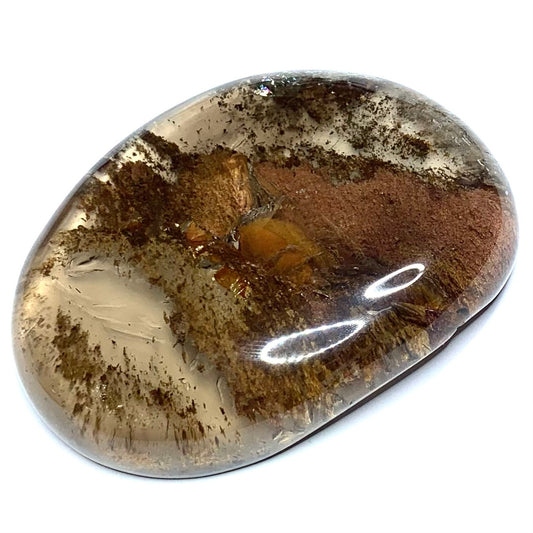 One of a Kind Lodalite Lens Stone-3 3/4 x 3 x 1/2" (NC4569)