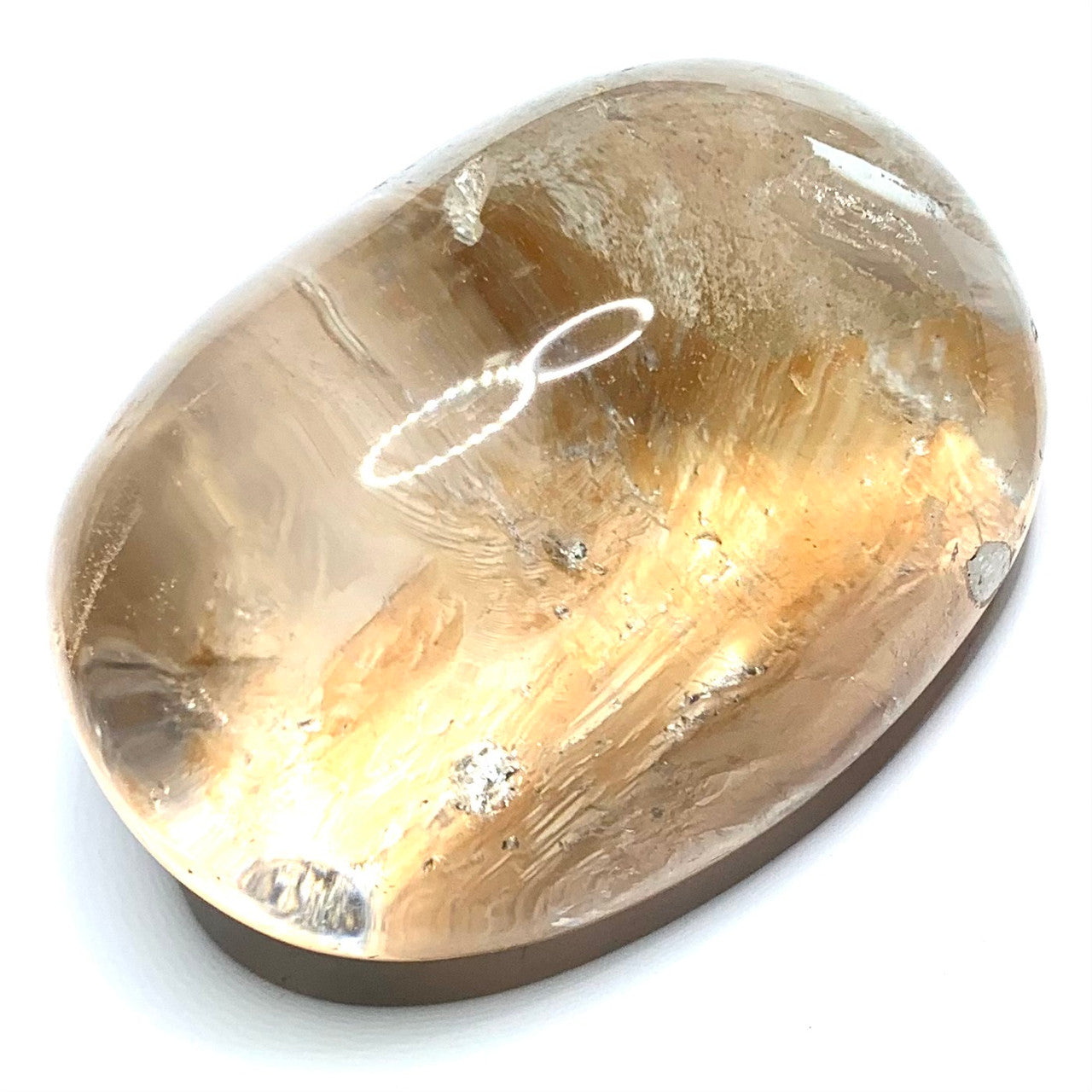 One of a Kind Lodalite Lens Stone-2 3/4 x 2 1/4 x 1 1/2" (NC4567)