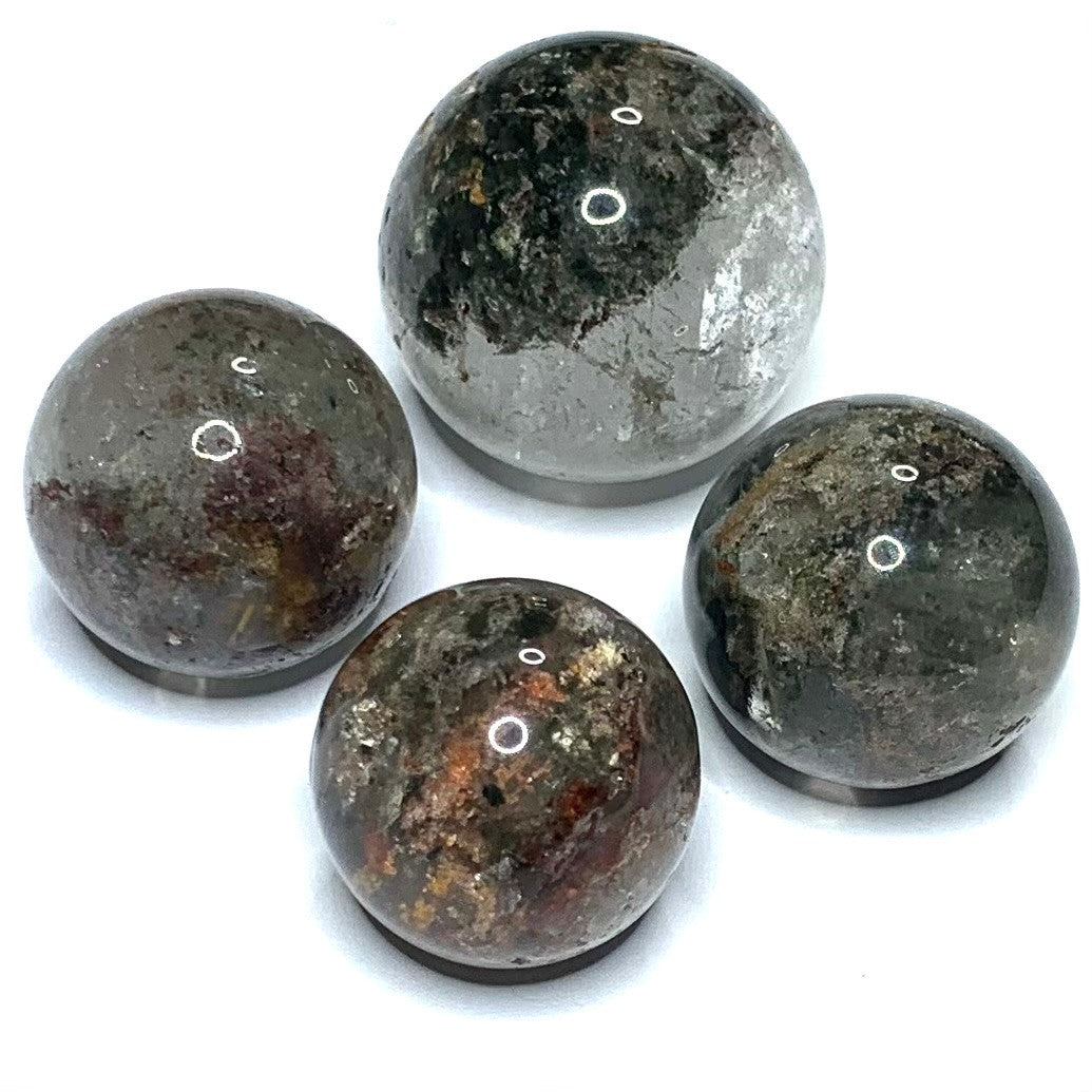 One of a Kind Lot of Lodalite Lens Mini Spheres-17 -22mm (NC4573)