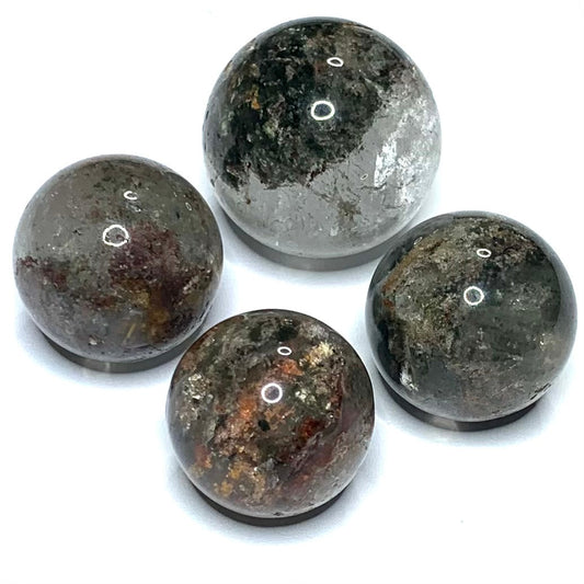 One of a Kind Lot of Lodalite Lens Mini Spheres-17 -22mm (NC4573)