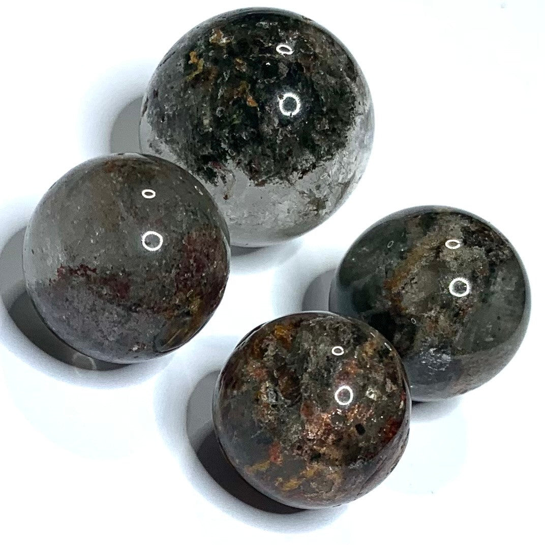 One of a Kind Lot of Lodalite Lens Mini Spheres-17 -22mm (NC4573)