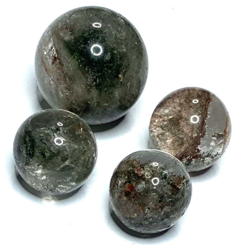 One of a Kind Lot of Lodalite Lens Mini Spheres-15-24mm (NC4572)