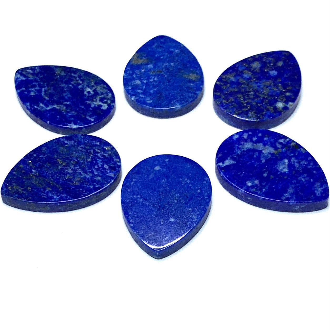 Lapis Teardrop Cabochons-AB+ Grade -18 x 25mm (SP3342)