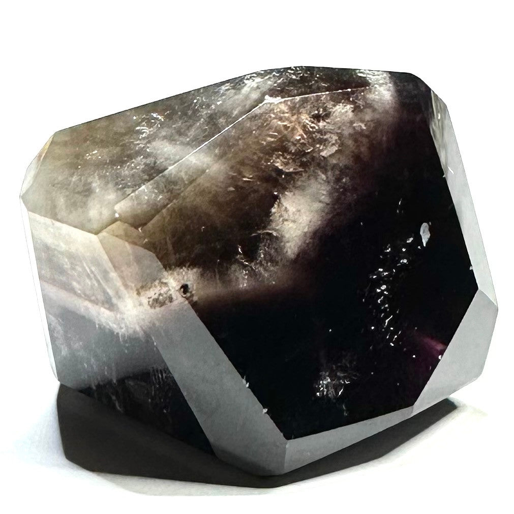 RARE-One of a Kind Trapiche Amethyst Freeform Stone-38 x 30mm (NC5995)