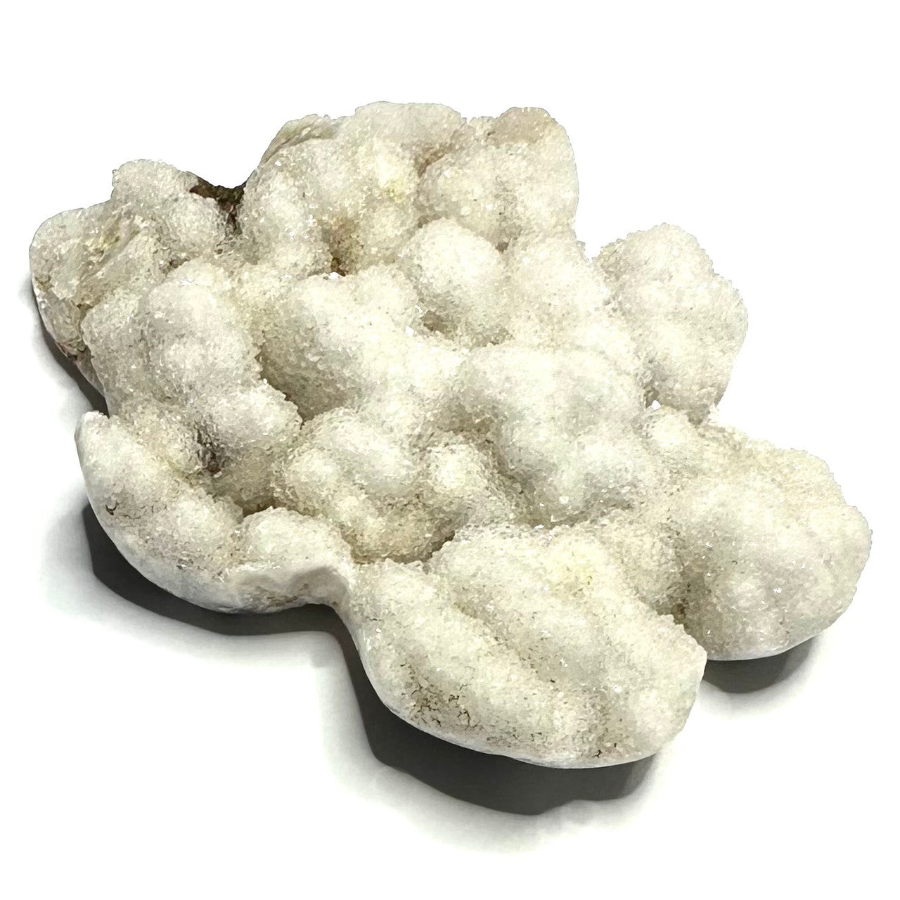 One of a Kind Druzy Snow Agate Stone-2 3/4 x 2" (NC6008)