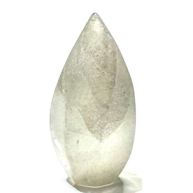 One of a Kind Phantom Quartz Crystal Flame Tower with Rainbow Inclusions-30 x 16mm (NC6015)