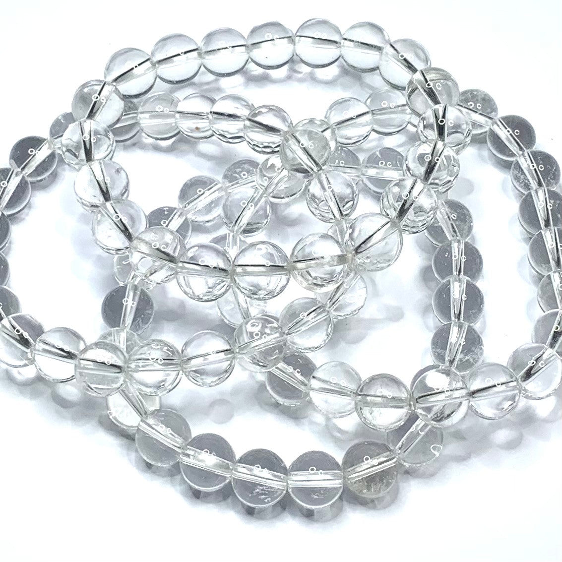 Quartz Crystal Mala Bead Bracelet (NC4631)