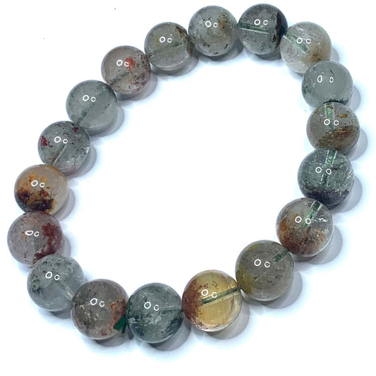 Garden Quartz Mala Bead Bracelet-11-12mm (NC4632)