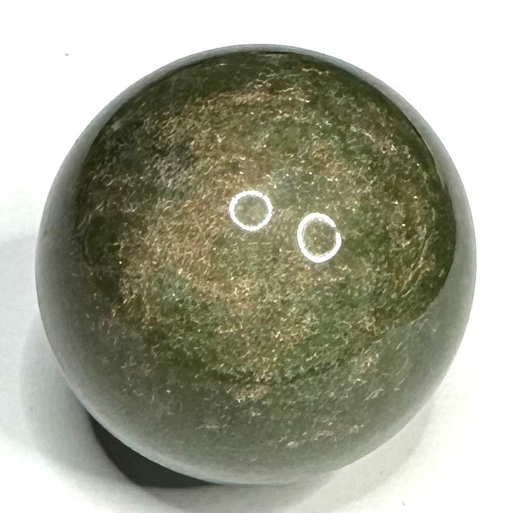 One of a Kind Green Aventurine Mini Sphere Stone-1"-NC6036