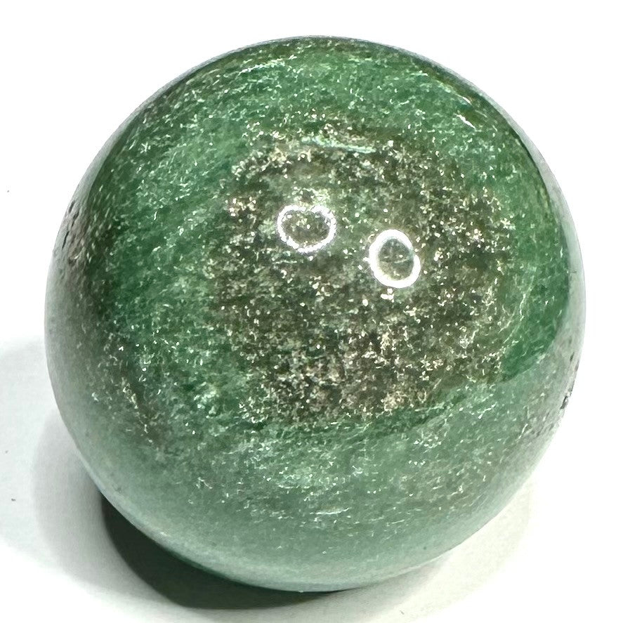 One of a Kind Green Aventurine Mini Sphere Stone-1"-NC6037 (NC6037)