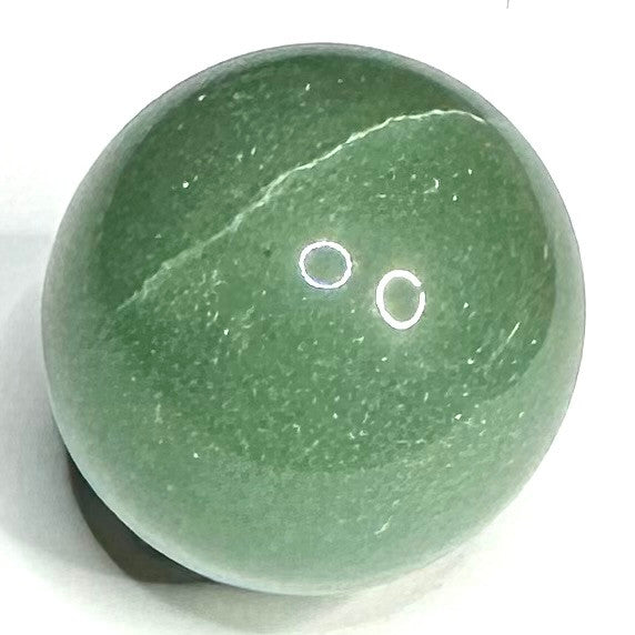 One of a Kind Green Aventurine Mini Sphere Stone-1"-NC6039