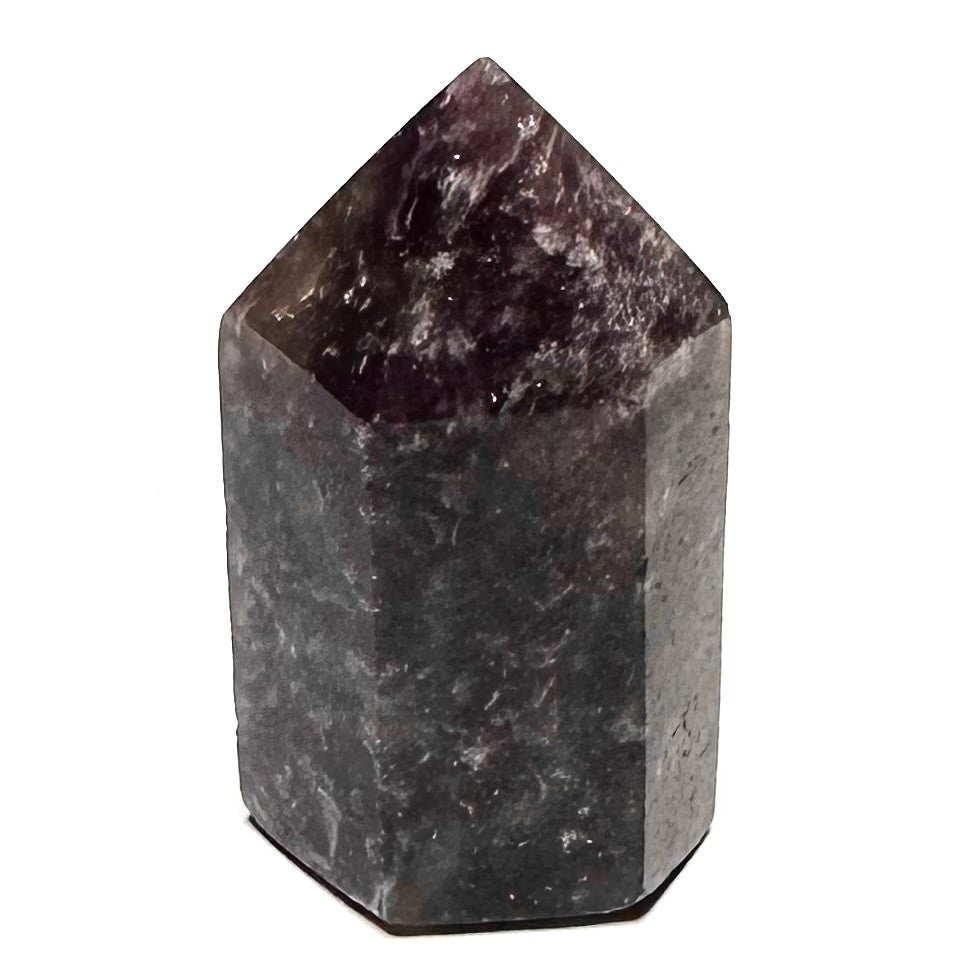 One of a Kind Lepidolite Stone Tower-2 1/2 x 1 1/2" (NC6050)