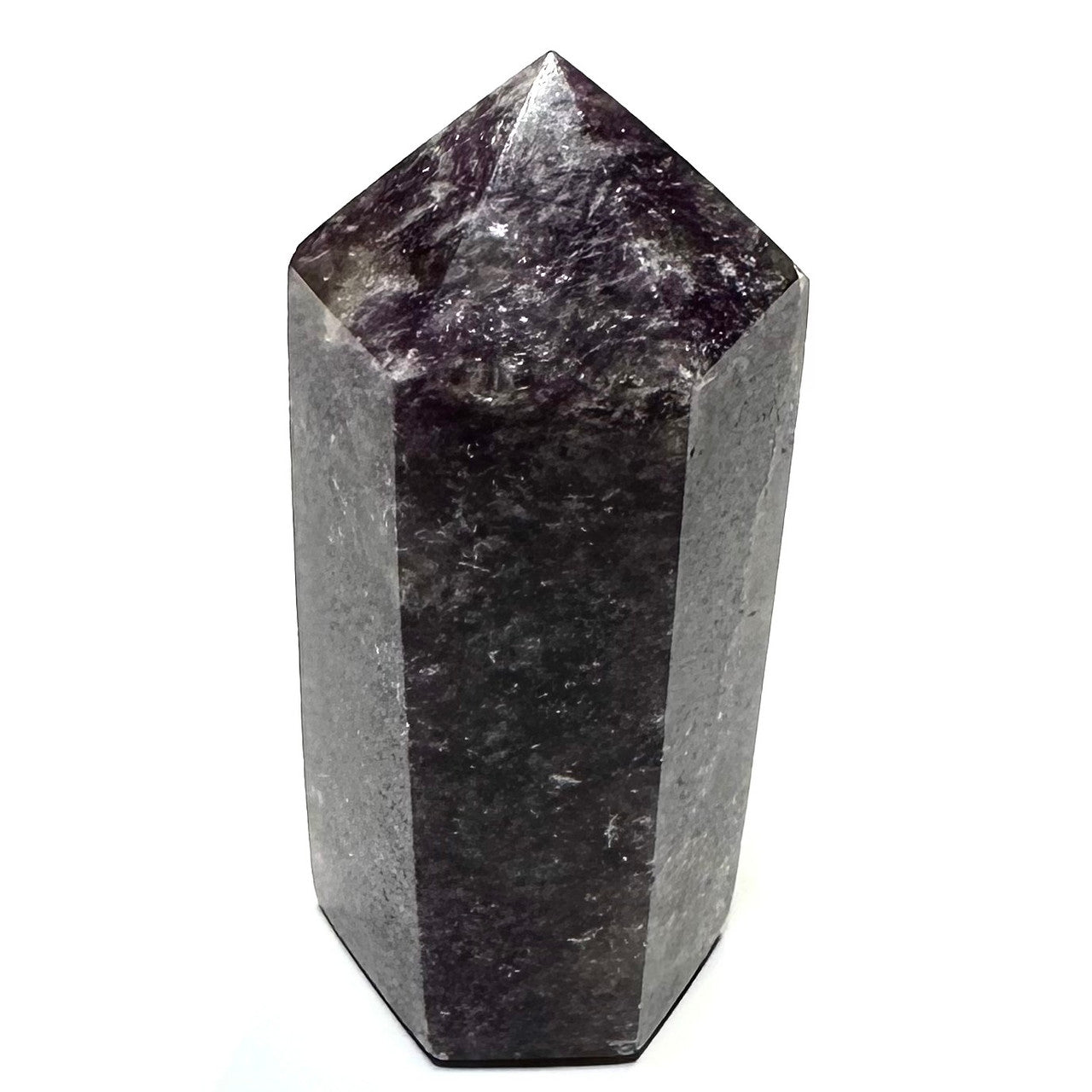 One of a Kind Lepidolite Stone Tower-2 1/2 x 1" (NC6051)