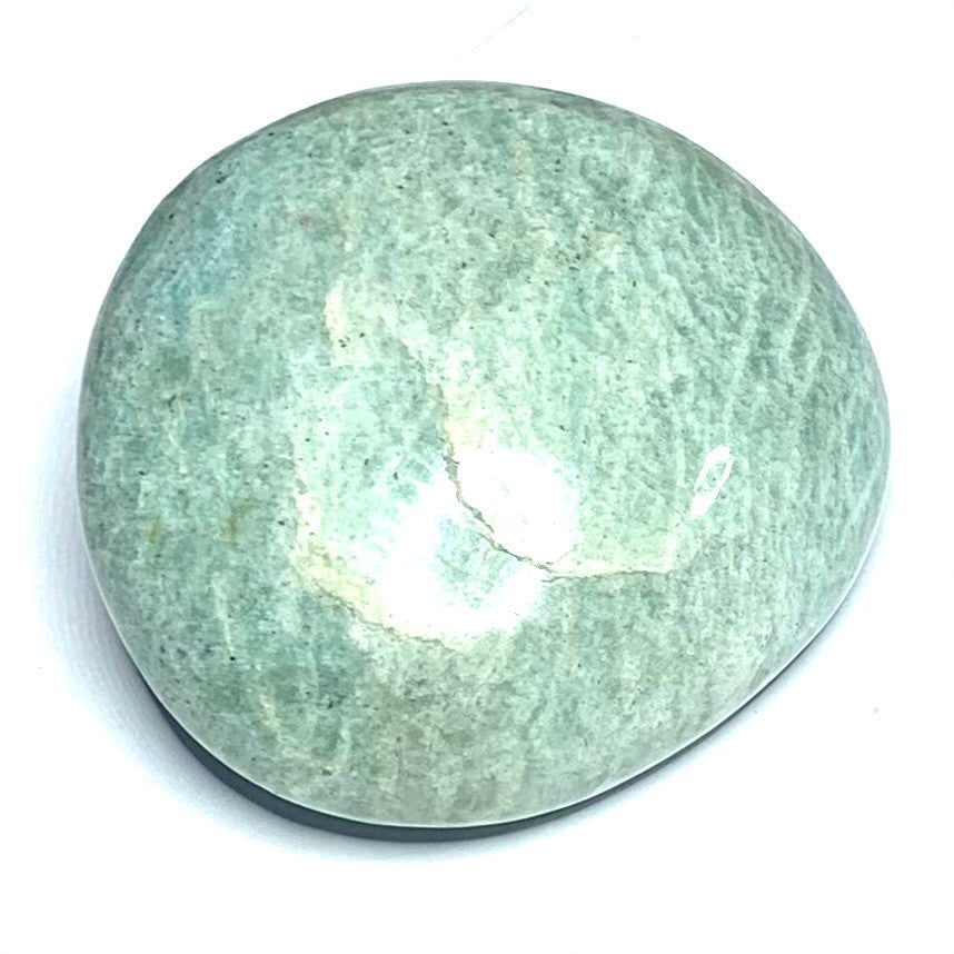 One of a Kind Amazonite Palm Stone-2 1/4 x 2" (NC4684)