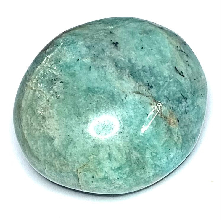 One of a Kind Amazonite Palm Stone-2 x 1 3/4" (NC4685)