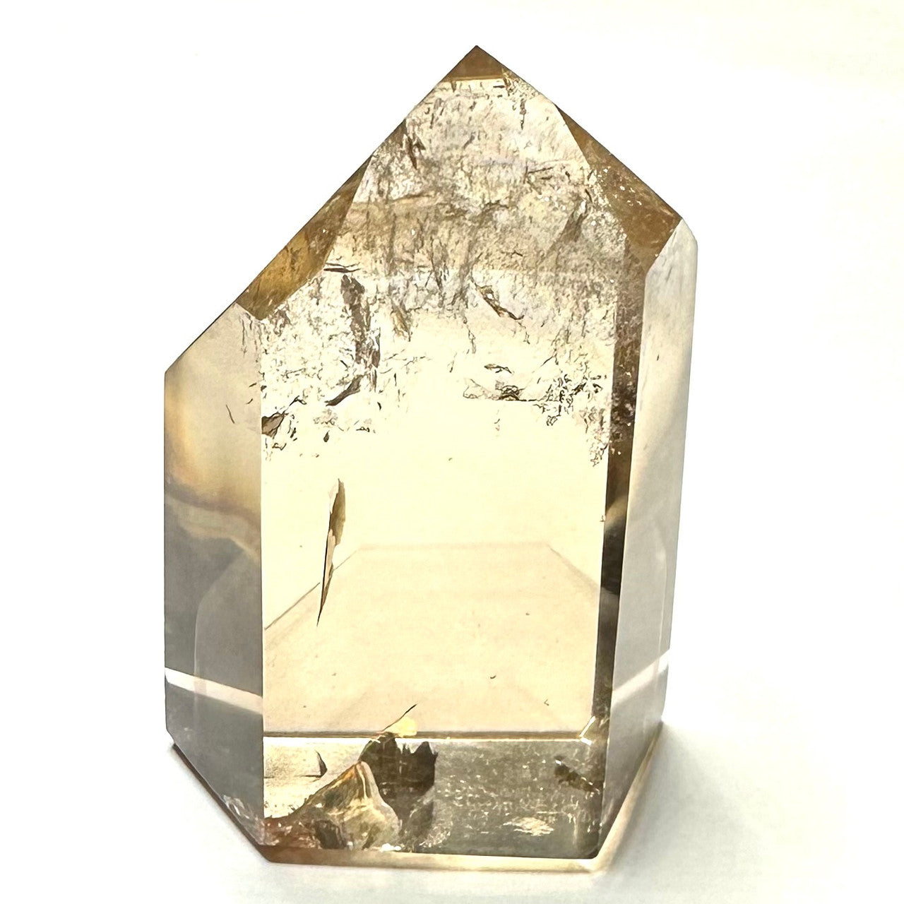 Citrine with Rainbow Inclusions  Tower-2 1/2x 1 1/4"-NC7384