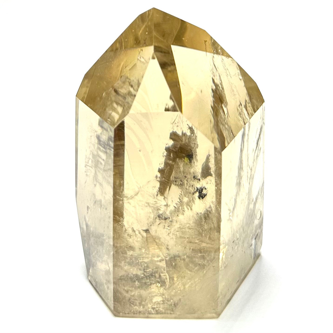 Citrine with Rainbow Inclusions Tower-3 x 2"-NC7386