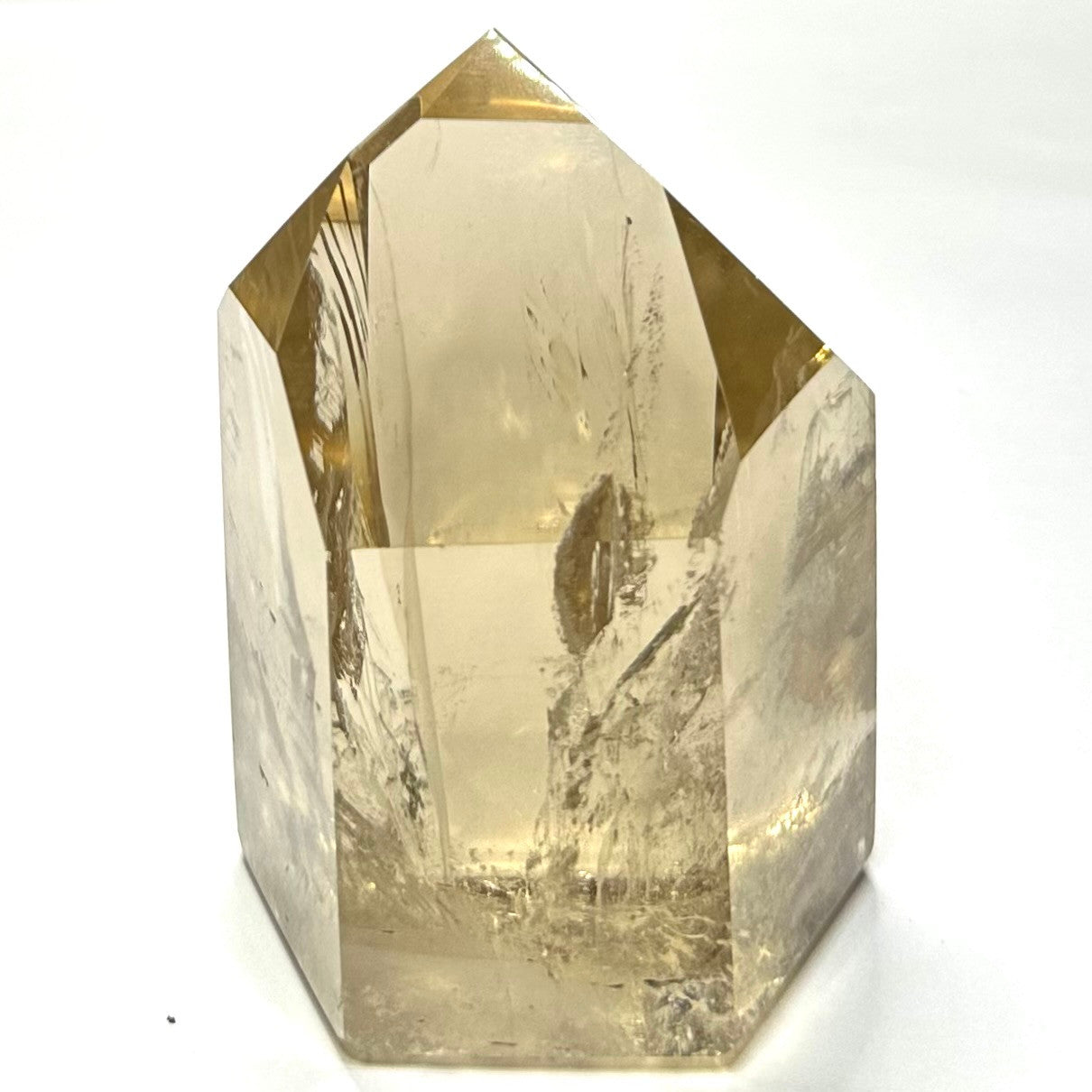 Citrine with Rainbow Inclusions Tower-3 x 2"-NC7386