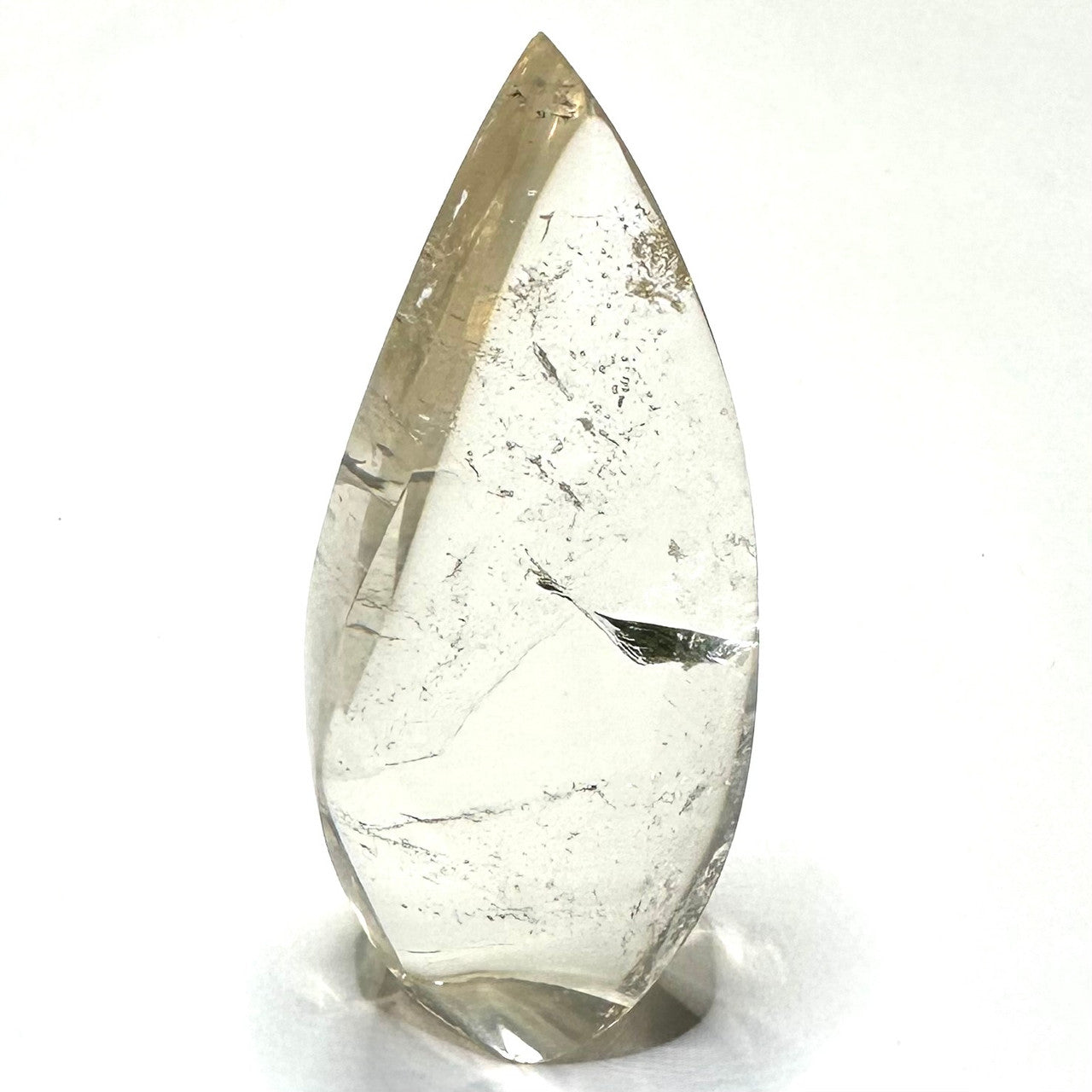 Citrine with Rainbow Inclusions  Flame Tower-3 x 1 1/4"-NC7392