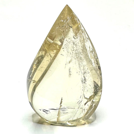 Citrine with Rainbow Inclusions  Flame Tower-2 3/4 x 1 1/2"-NC7393