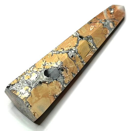 One of a Kind Maligano Jasper Stone Tower-4 1/2 x 1 1/4" (NC5150)