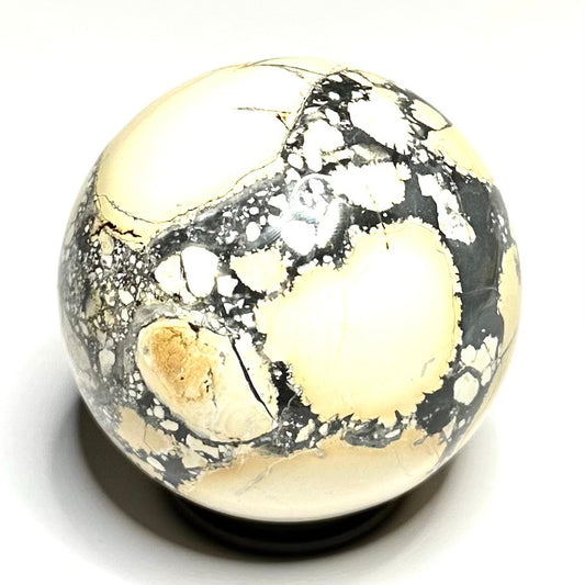 One of a Kind Maligano Jasper Stone Sphere-2 1/4" (NC5151)