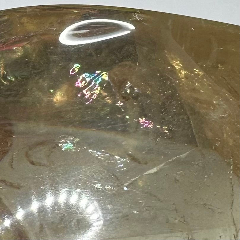 Citrine with Rainbow Inclusions  Flame Tower-3 3/4 x 2 1/2"-NC7396