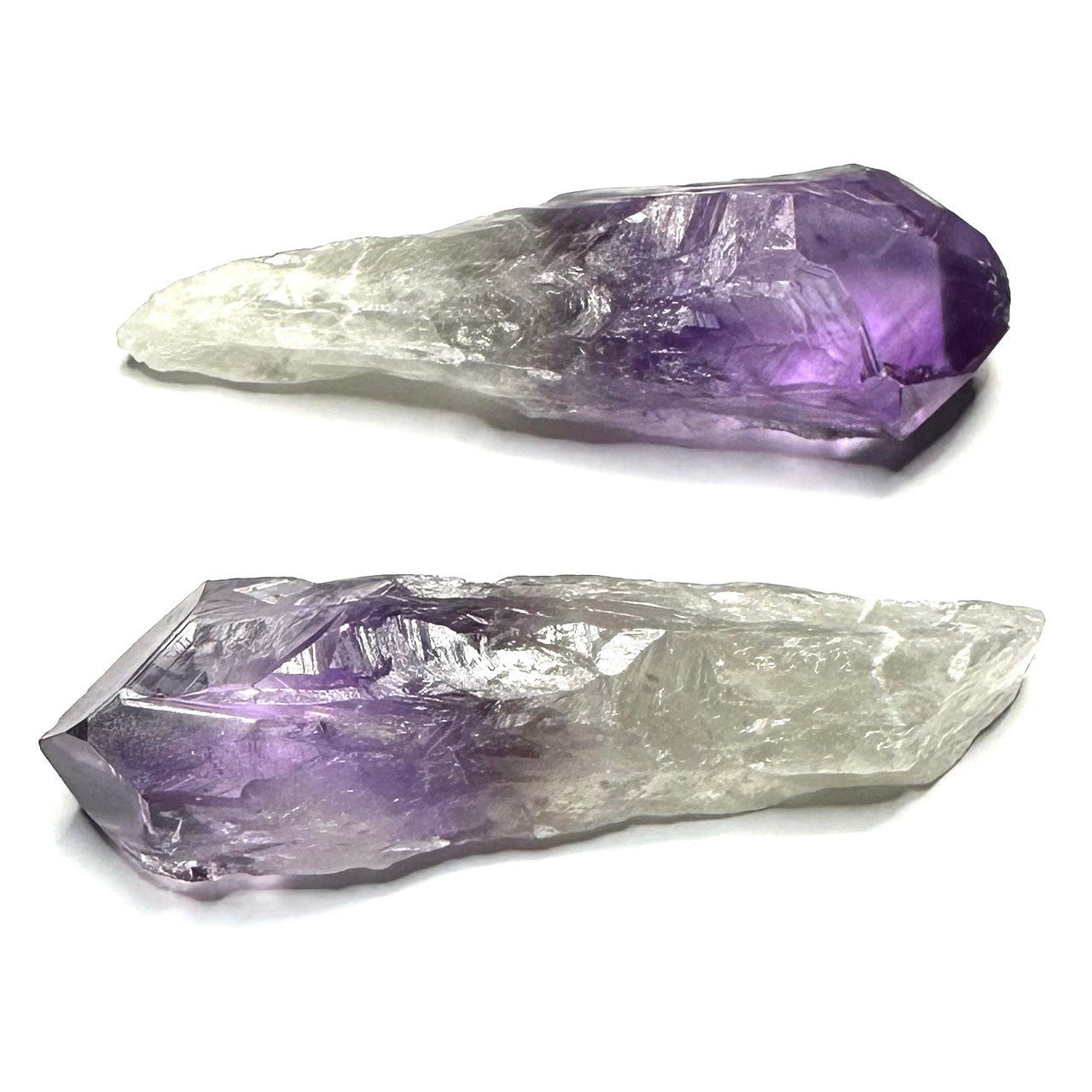 One of a Kind Bahia Amethyst Stone Wand Set-3 x 1" (NC5169)