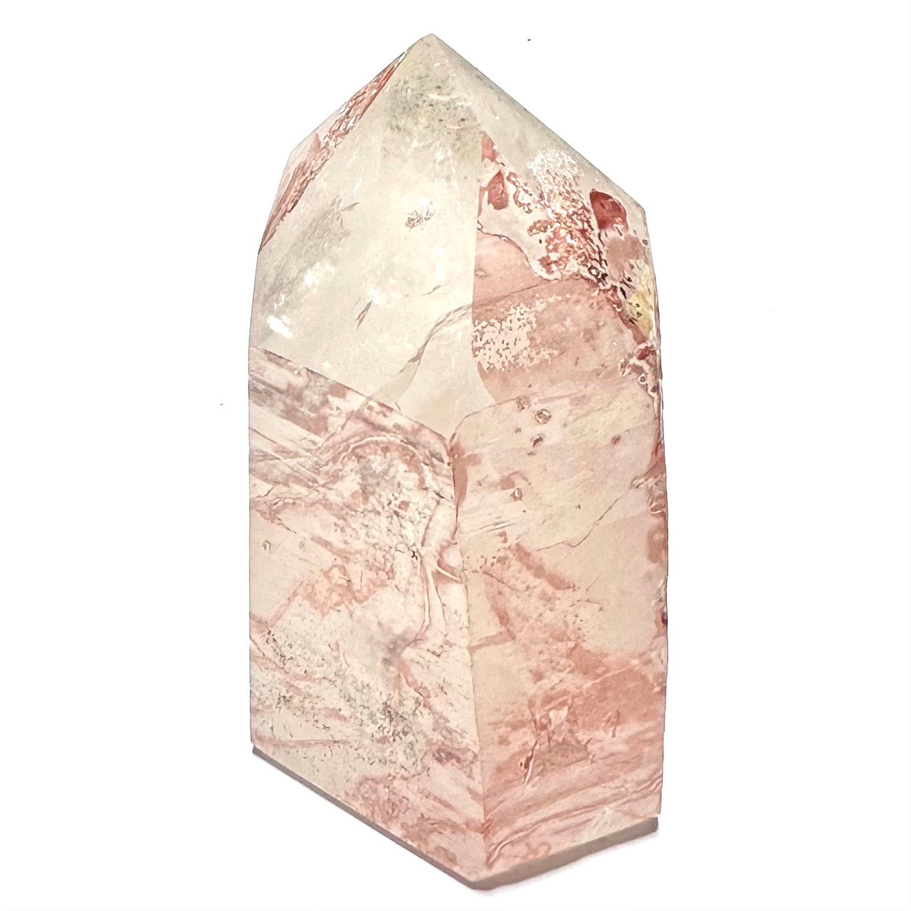 Gold Rush Lemurian- Quartz Crystal Tower-3 x 2 1/2"-NC7414