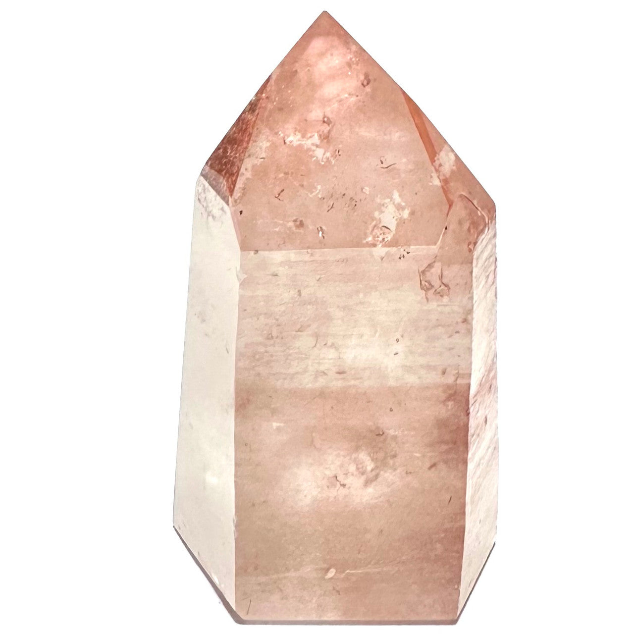 Gold Rush Lemurian- Quartz Crystal Tower-3 3/4 x 2 1/4"-NC7416