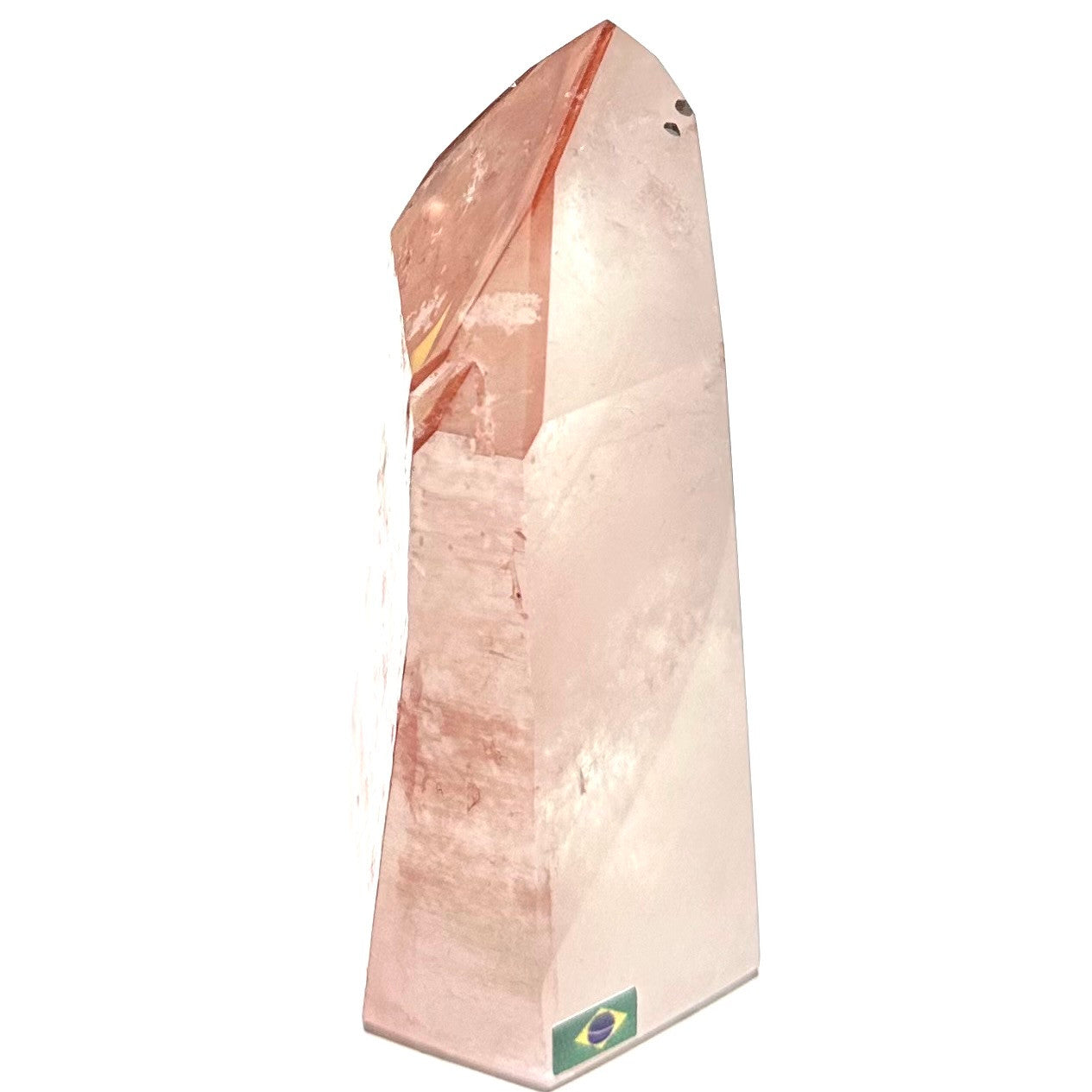 Gold Rush Lemurian- Quartz Crystal Tower-3 3/4 x 2 1/4"-NC7416