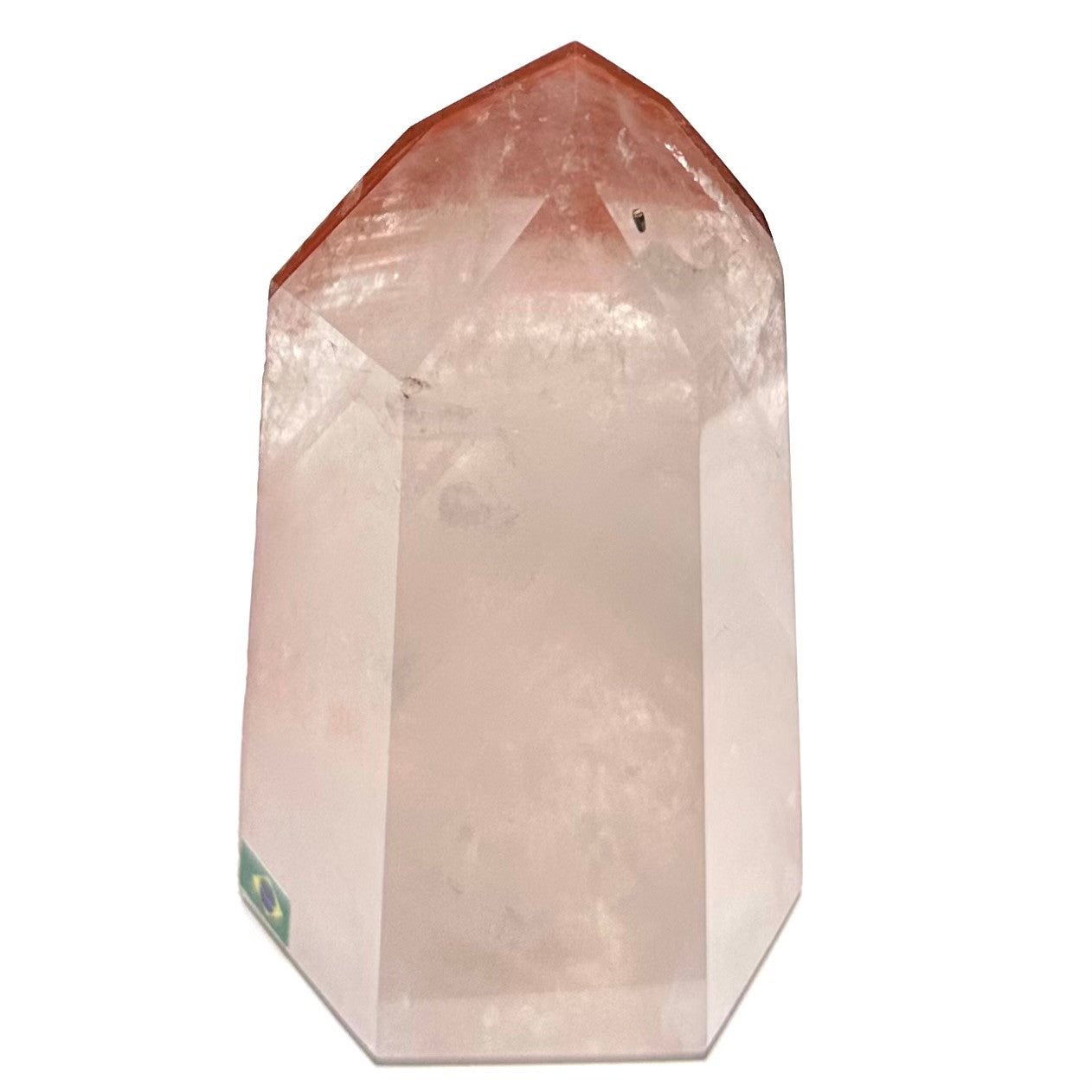 Gold Rush Lemurian- Quartz Crystal Tower-3 3/4 x 2 1/4"-NC7416