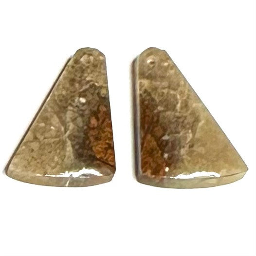 One of a Kind Plume Agate Earring/Pendant Pair-24 x 15mm (SP5201)