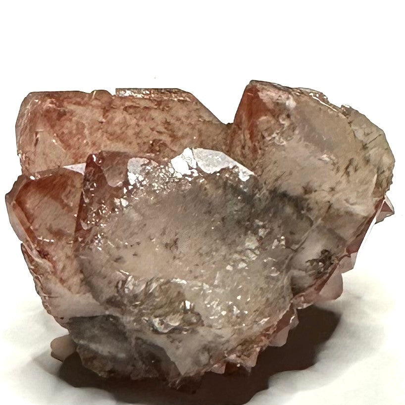 Red Hematite with Lithium Quartz Crystal Cluster-1 1/2 x 1 1/2"-NC7420