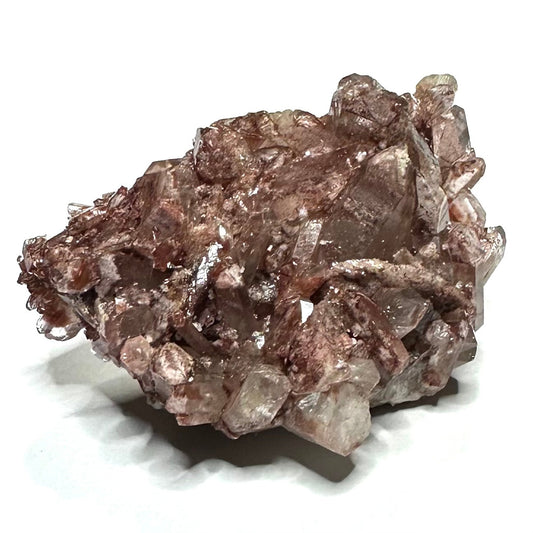 Red Hematite with Lithium Quartz Crystal Cluster-2 1/4 x 1 3/4"-NC7421