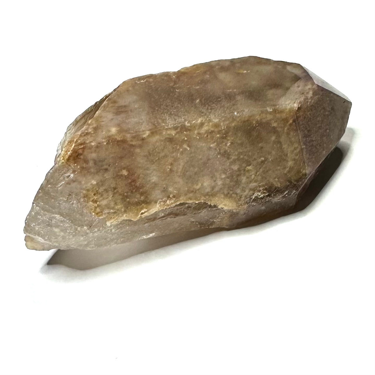 Golden Amethyst Lemurian with Polished Tip-2 3/4 x 1 1/2"-NC7435