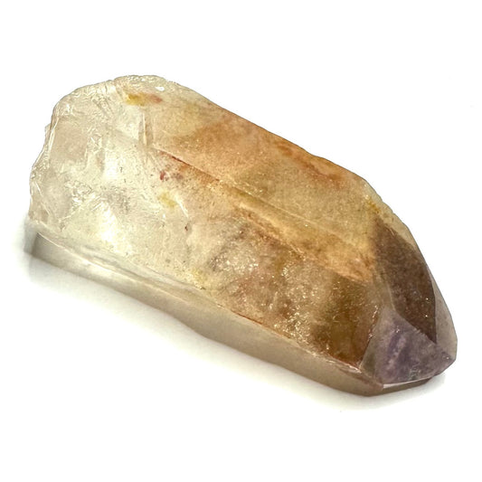 Golden Amethyst Lemurian with Polished Tip-3 1/4 x 1 3/4"-NC7438