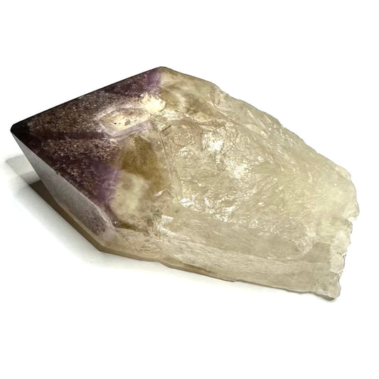 Golden Amethyst Lemurian with Polished Tip-3 1/4 x 1 3/4"-NC7439