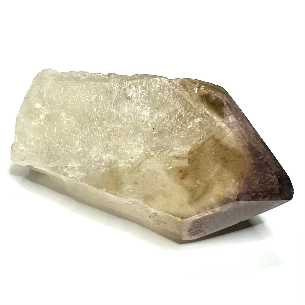 Golden Amethyst Lemurian with Polished Tip-3 1/4 x 1 3/4"-NC7439