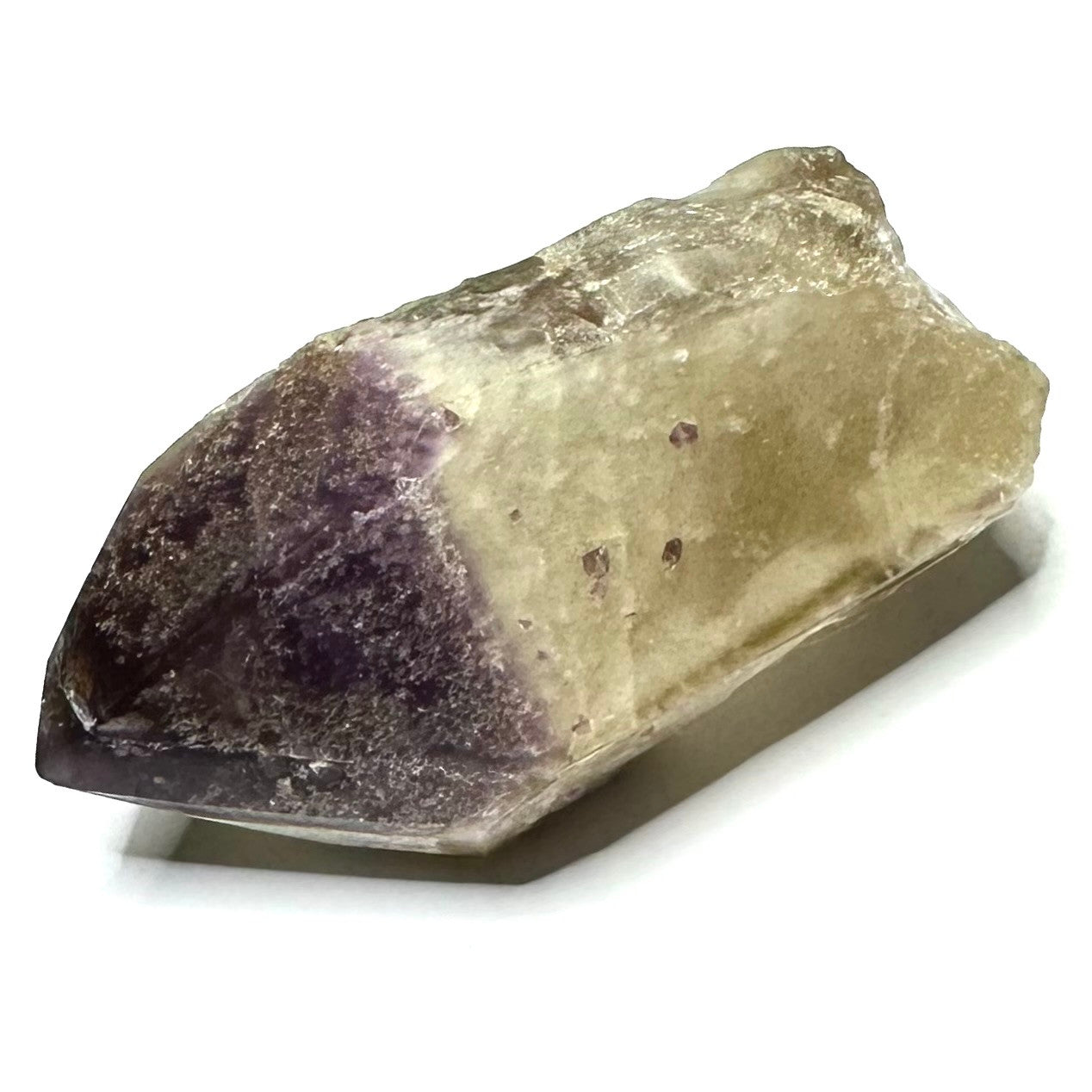 Golden Amethyst Lemurian with Polished Tip-2 3/4 x 1 1/2"-NC7440