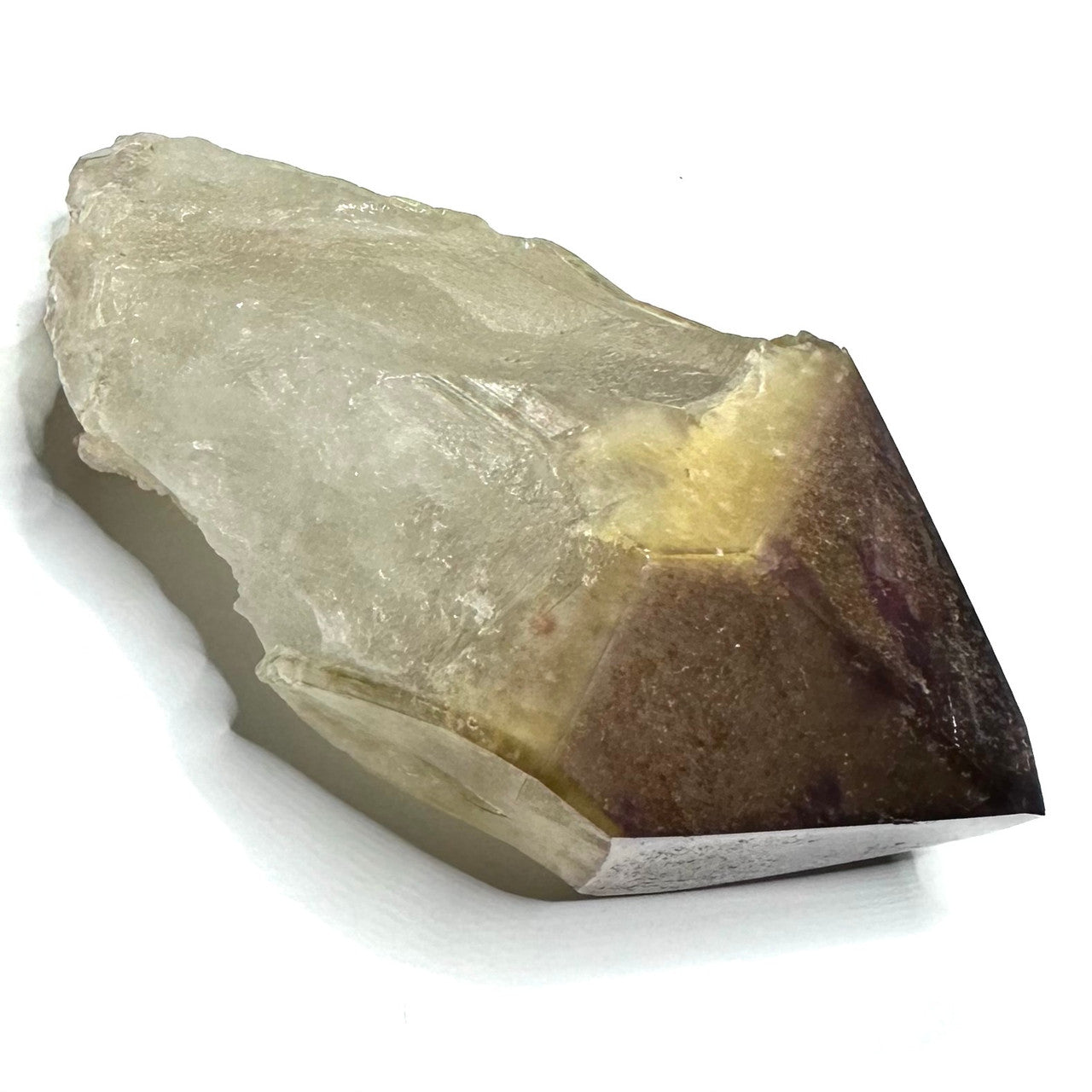 Golden Amethyst Lemurian with Polished Tip-4 x 2 1/4"-NC7441